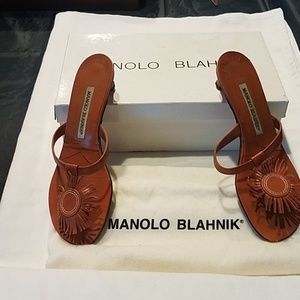 Manolo Blahnik kitten heels